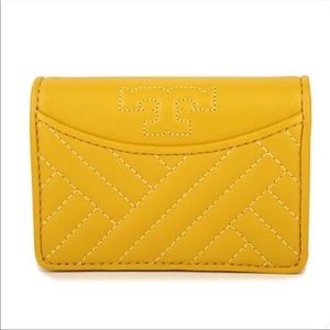 NWT Tory Burch Alexa Bifold Mini Wallet